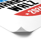 英語の先生Harris Wheimer 2024 ポスター (角)