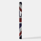 英語の文字を追加するフラグ装飾用クッション iPhoneケース (右側面)