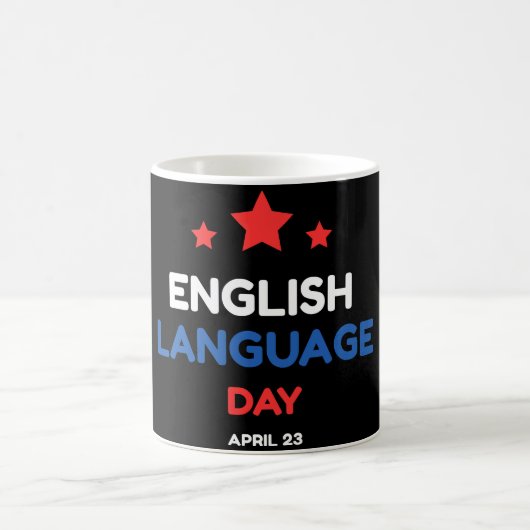 英語の日 コーヒーマグカップ (中央)