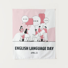 英語の日 タペストリー