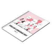 英語の日 ノートブック (左側)