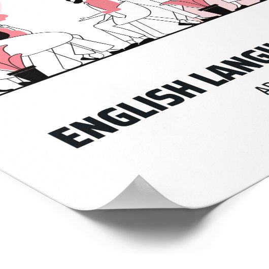 英語の日 ポスター (角)