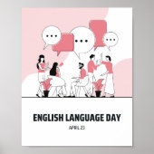 英語の日 ポスター (正面)