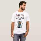 英語の日 Tシャツ (正面フル)