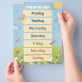 英語の春日の授業 チラシ (手)