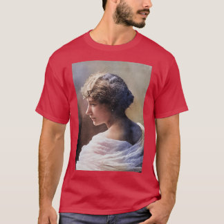 英語の美しい Tシャツ