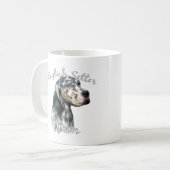 英語の設定ママ2 コーヒーマグカップ (正面左)