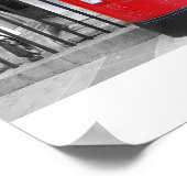 英語の郵便受 ポスター (角)