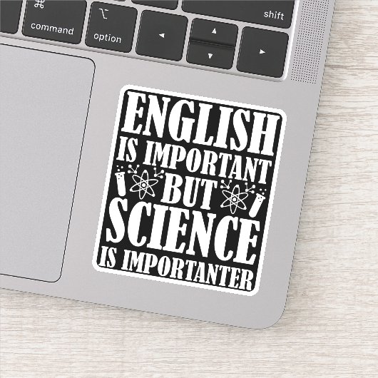 英語の重要だが科学おもしろい先生ことわざ シール (詳細)
