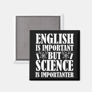 英語の重要だが科学おもしろい先生ことわざ マグネット