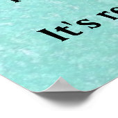 英語はあの懸命じゃない ポスター (角)