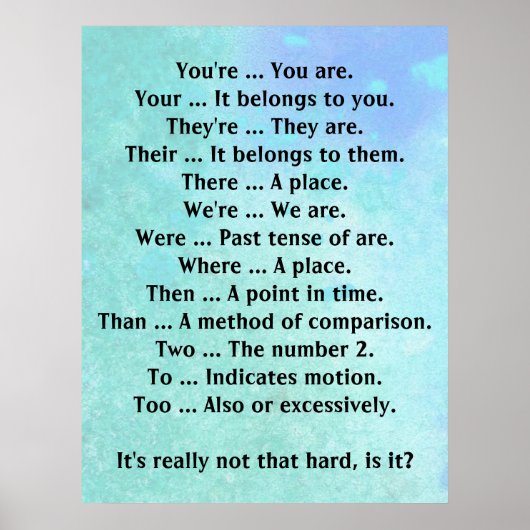 英語はあの懸命じゃない ポスター (正面)