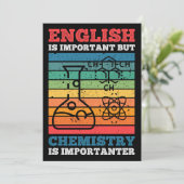 英語は重要だが化学は重要だ 招待状 (スタンド正面)