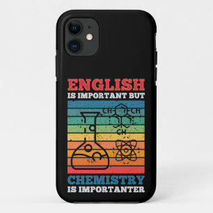 英語は重要だが化学は重要だ iPhone 11 ケース