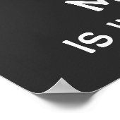 英語は重要だが数学は重要だ ポスター (角)