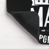 英語は重要だけど数学はもっと重要 Tシャツ マウスパッド (コーナー)
