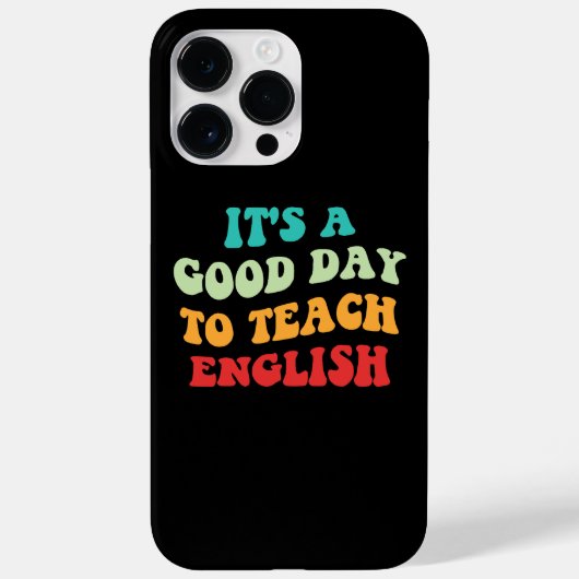 英語を教えるのに良い日です I Case-Mate iPhoneケース (裏面)