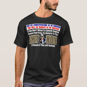 英語を話して下さい! Tシャツ