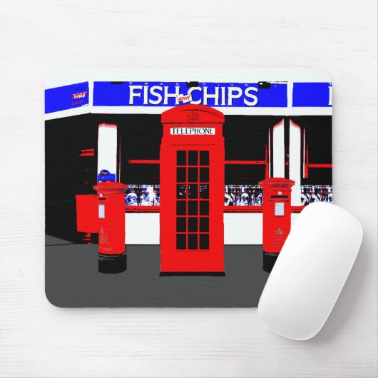 英語アイコンマウスパッド マウスパッド (マウス)