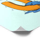 英語アルファベット ポスター (角)