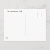 英語アルファベット ポストカード (裏面)