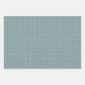 英語エレガントの粗末なシックなフローラアートパターン ラッピングペーパーシート (正面3)