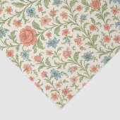 英語エレガントの粗末なシックなフローラアートパターン 薄葉紙 (詳細)