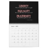 英語カレンダー2013年 カレンダー (3月 2027)