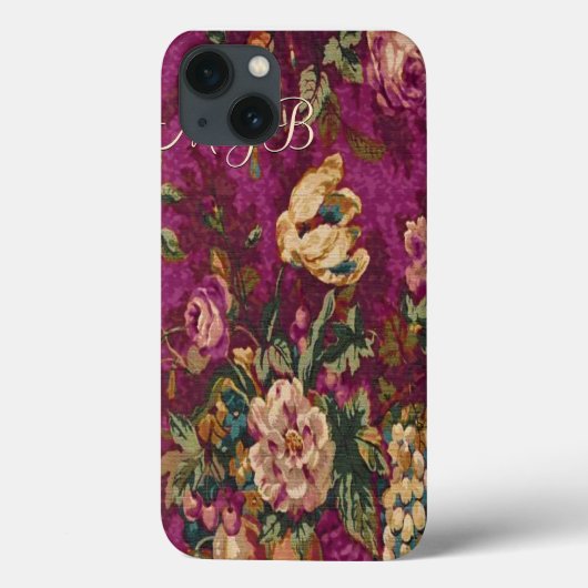 英語カントリーモノグラム Case-Mate iPhoneケース (裏面)