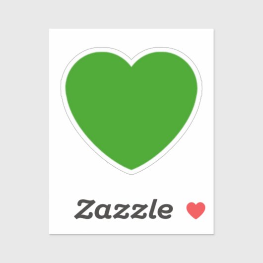 英語グリーンステッカー シール (シート)