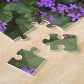 英語コテージとパープル正直言 ジグソーパズル (側面)