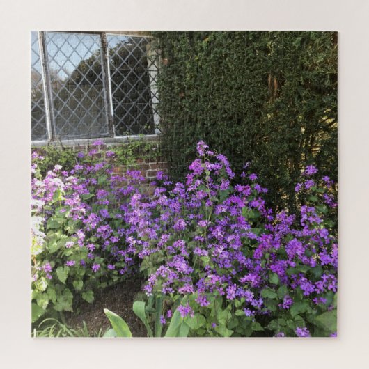 英語コテージとパープル正直言 ジグソーパズル (縦)