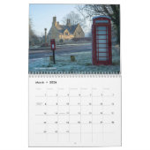 英語コテージカレンダー2 カレンダー (3月 2026)