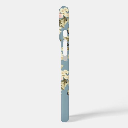 英語コテージガーデンの花をパーソナライズ Case-Mate iPhoneケース (裏面 / 左)