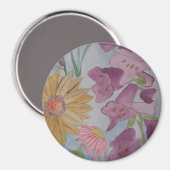 英語コテージガーデンマグネット マグネット (正面/裏面)