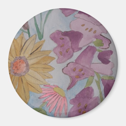 英語コテージガーデンマグネット マグネット (正面)