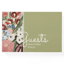 英語コテージ結婚ズゲストブック