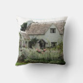 英語コテージ クッション (裏面)