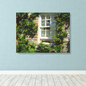 英語コテージI 魅力的 キャンバスプリント (インサイチュ (ウッドフロア))