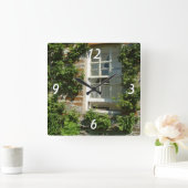 英語コテージI 魅力的 スクエア壁時計 (ホーム)