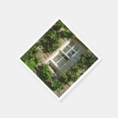 英語コテージI 魅力的 スタンダードカクテルナプキン (角)