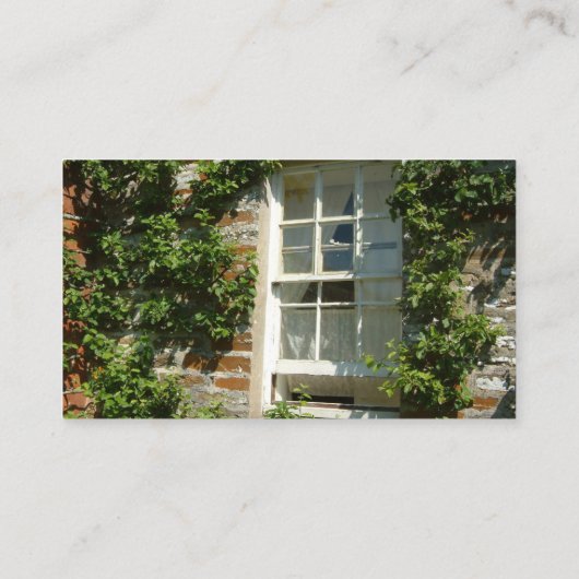 英語コテージI 魅力的 名刺 (裏面)