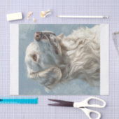 英語ゴールデンレトリバー8 薄葉紙 (クラフト)