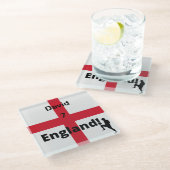 英語サッカー選手のカスタマイズ ガラスコースター (アングル)