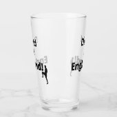 英語サッカー選手のカスタマイズ タンブラーグラス (左)