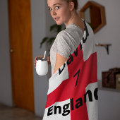 英語サッカー選手のカスタマイズ フリースブランケット