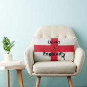 英語サッカー選手のカスタマイズ ランバークッション (椅子)