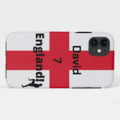 英語サッカー選手のカスタマイズ Case-Mate iPhoneケース (裏面(横))