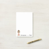 英語セッターパパ ポストイット (デスク上)