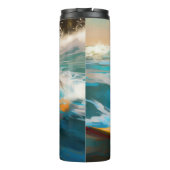 英語セッタービーチ絵画サーフィン タンブラー (裏面)